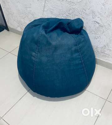 Denim discount bean bag