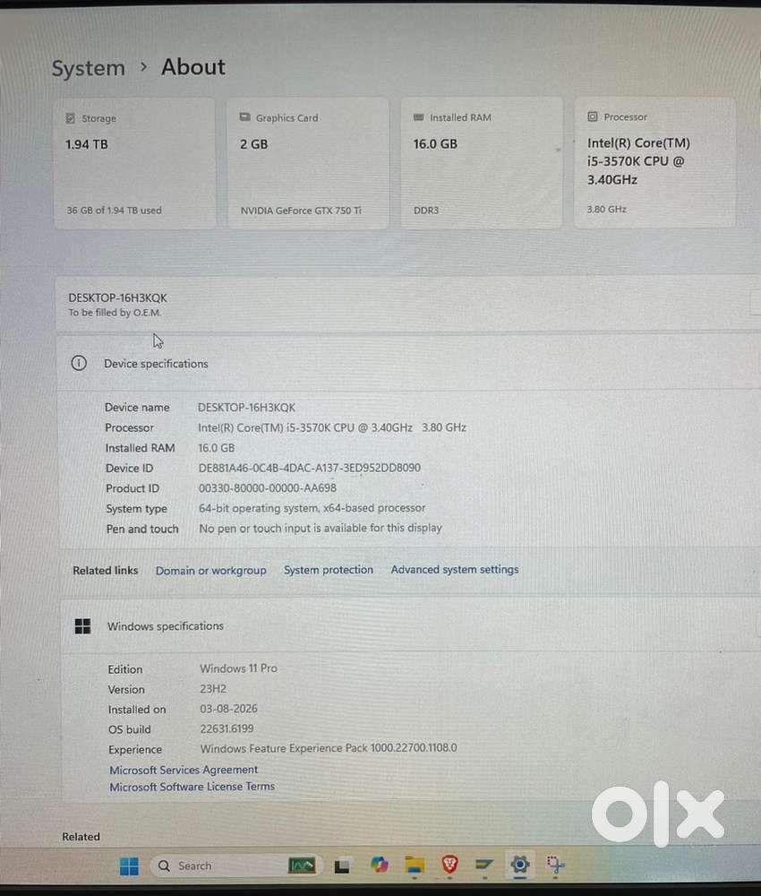 Good Configuration Computer for Sale