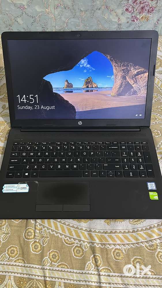 HP LAPTOP WITH ORIGINAL CHARGER