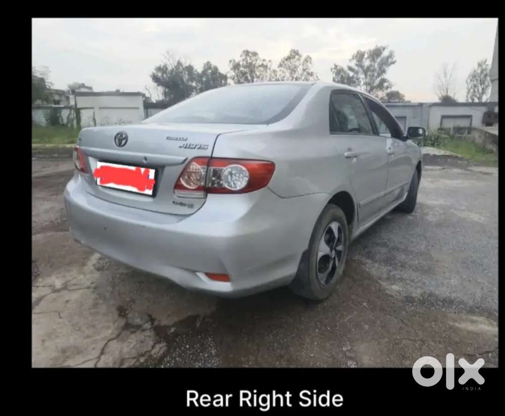 Toyota Corolla Altis 2012 Manual Diesel