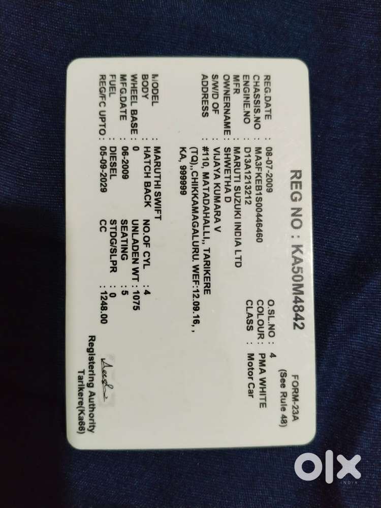 Maruti Suzuki Swift Vdi (o), 2009, Diesel