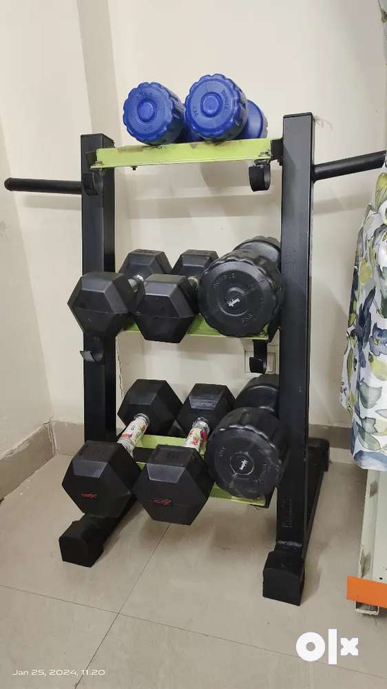 Dumbbell rack olx clearance