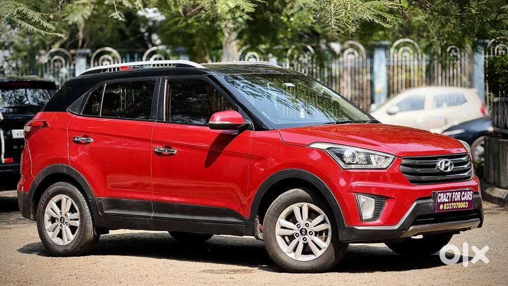 Hyundai Creta Sx Plus 1.6 Dual Tone Vtvt, 2017, Petrol