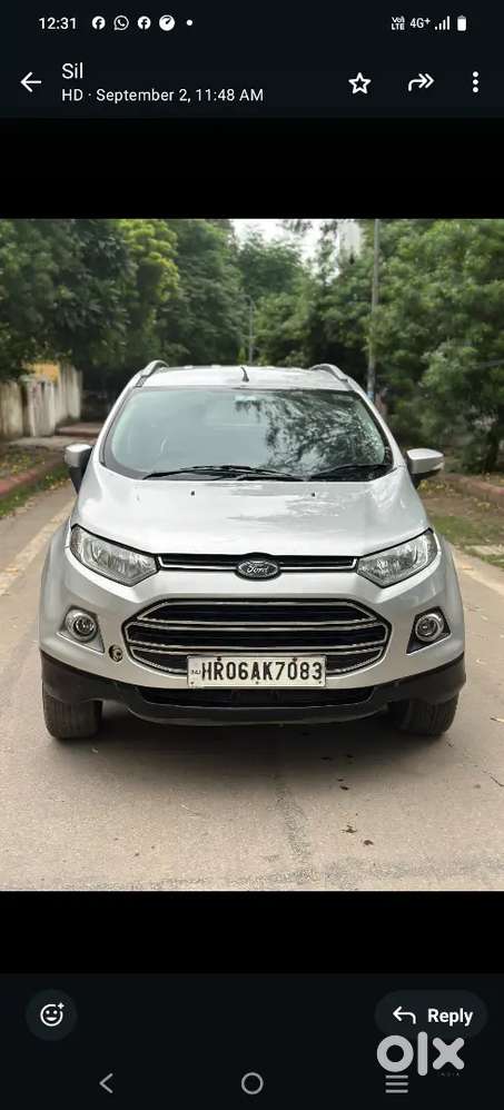 Ford Ecosport 2016 Diesel 89000 Km Driven