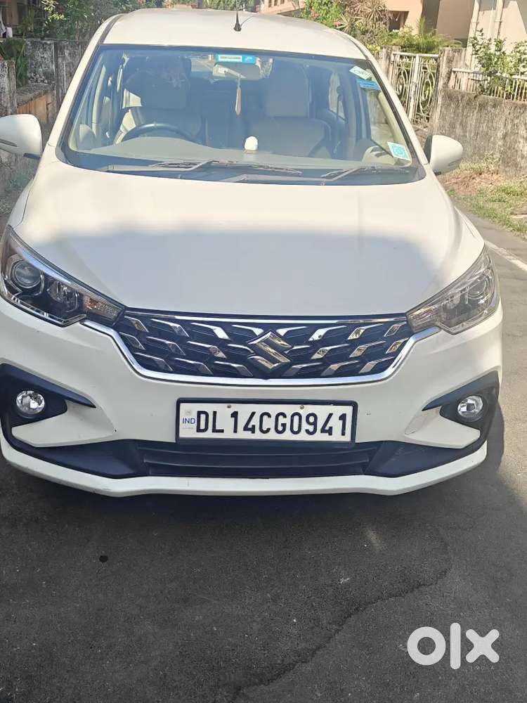 Maruti Suzuki Ertiga Vxi 2022 Model White Color All Clear