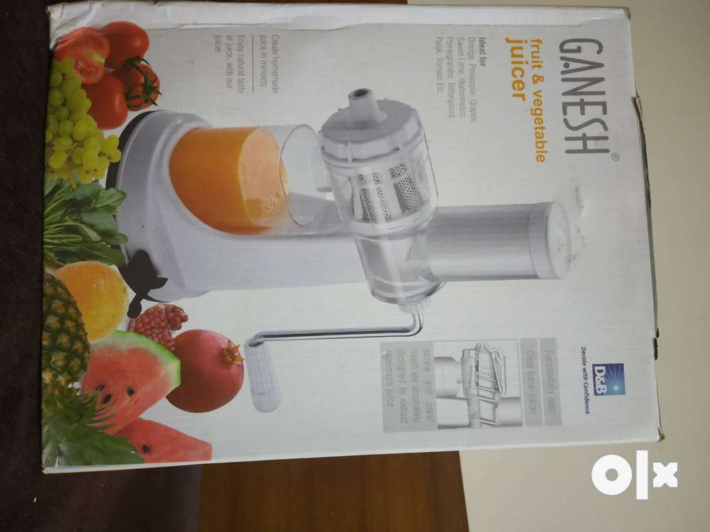 Ganesh fruit hotsell & vegetable juicer