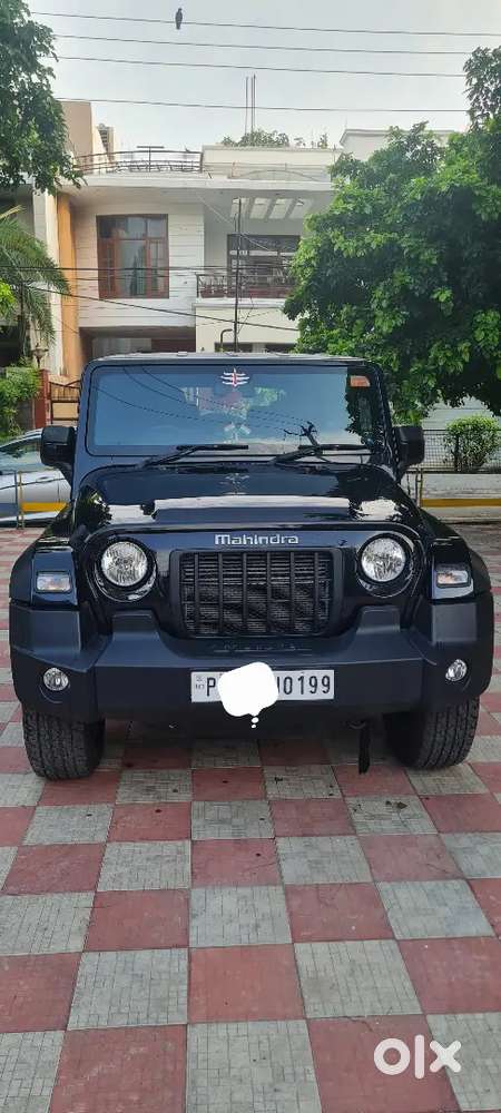 Black Mahindra Thar 4×4 31000 Driven Stock Condition Well Maintained