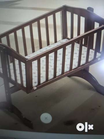 Baybee wooden cradle on sale