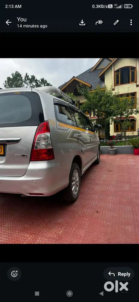 Toyota Innova Diesel 2013 End V Model