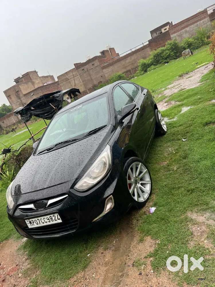 Hyundai Verna Fluidic 2013 Diesel Manual Wall Maintenan Car Good Look