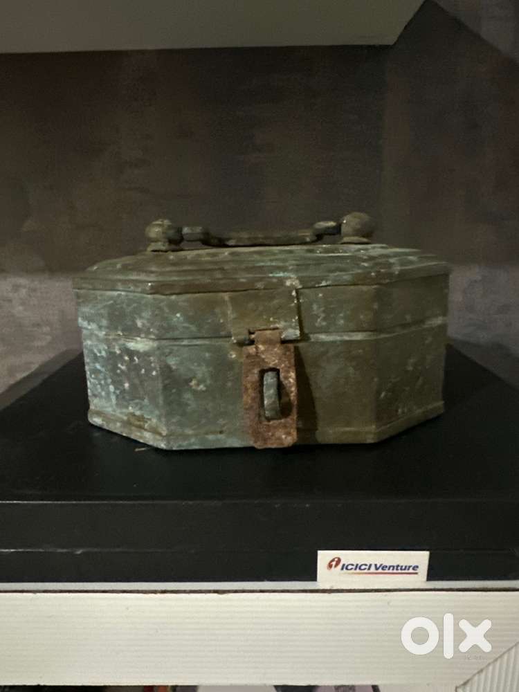 Antique old Brass box