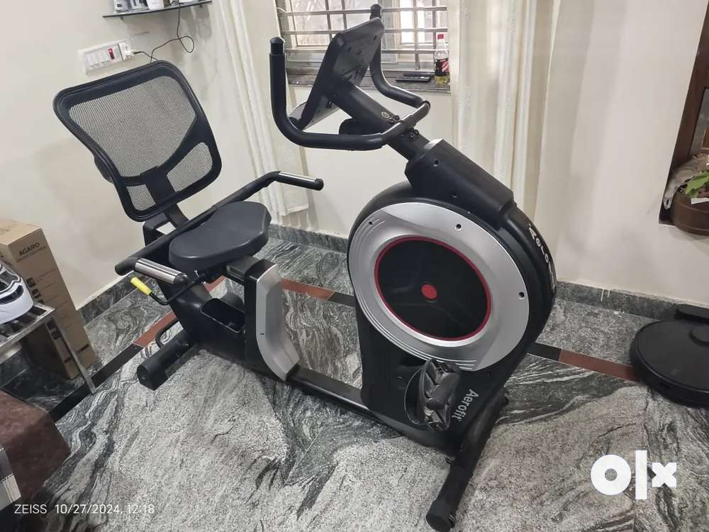 Aerofit AF 265R Recumbent Bike Like New Rarely Used Gym Fitness 1788389324