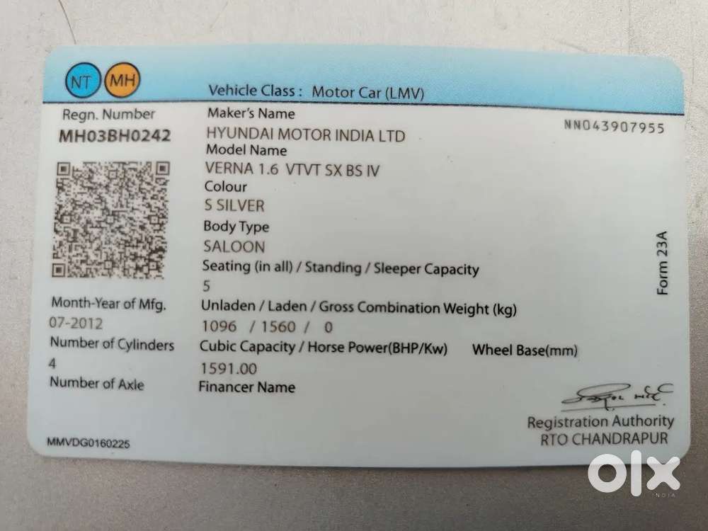 Hyundai Verna 2012 Petrol Good Condition Wel Maintenan