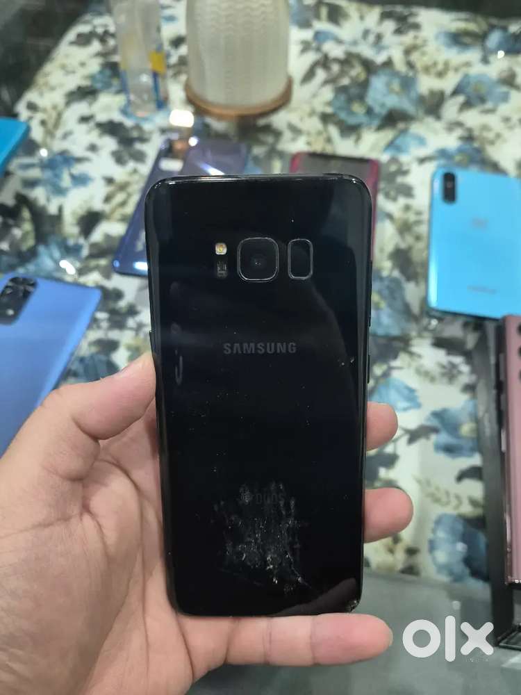 Samsung S8 64 GB Black colour all perfect working phone