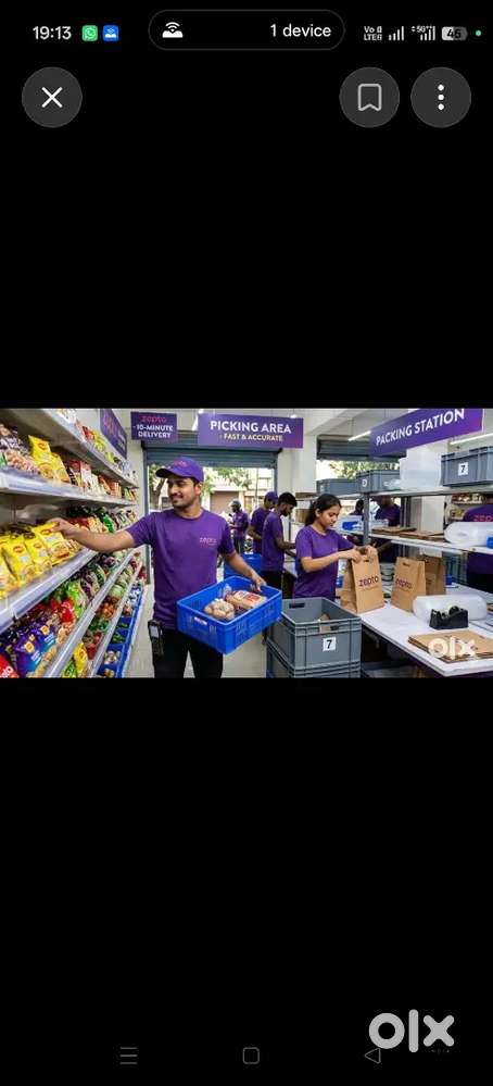 Hr sumalatha - ZEpto Picker & Packer &ndash; Urgent Hiring!

 Position: