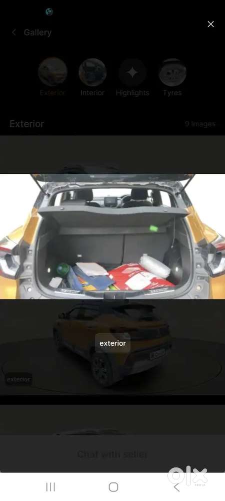 Super Condition Dual Tone 2022 Model Renault Kiger For Sale