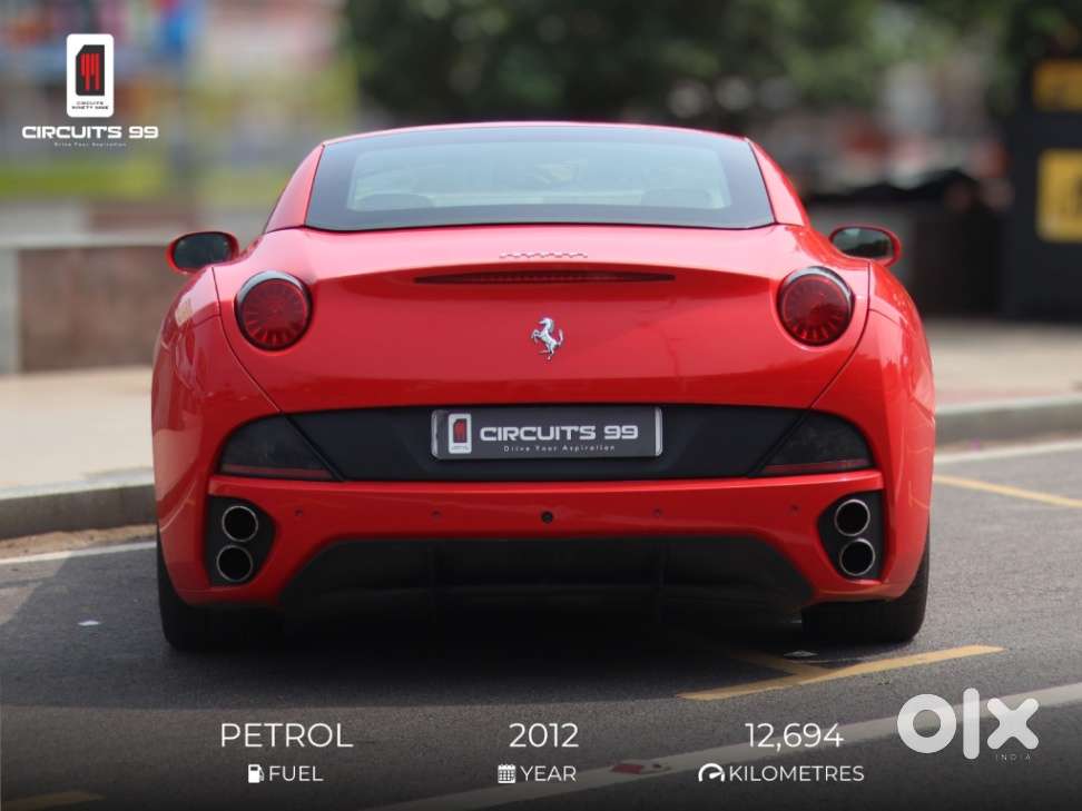 Ferrari California Convertible, 2012, Petrol