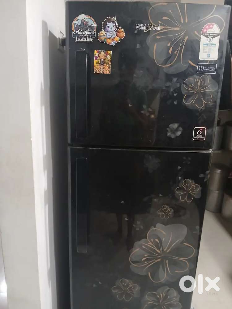 Whirlpool NEO PRM 3S 292 LITERS FROST FREE, DESIGN BLACK DAHLIA