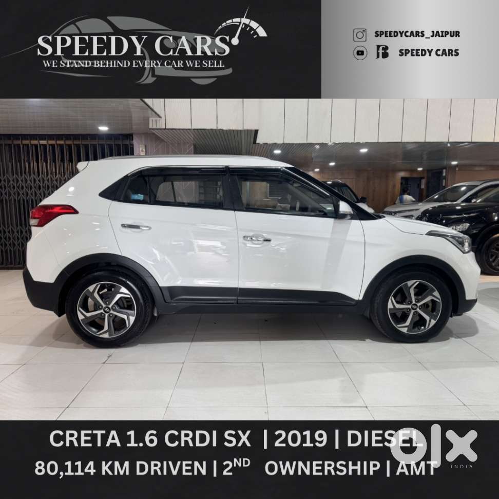 Hyundai Creta 1.6 Sx At Crdi, 2019, Diesel