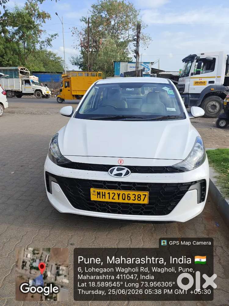 भाड्याने देणे T permit car Hyundai Aura pune daily basis var