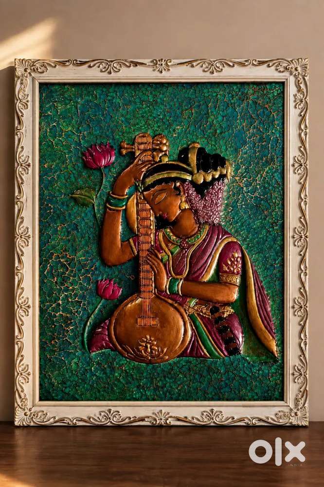 Meera lost in Krishna's bhakti