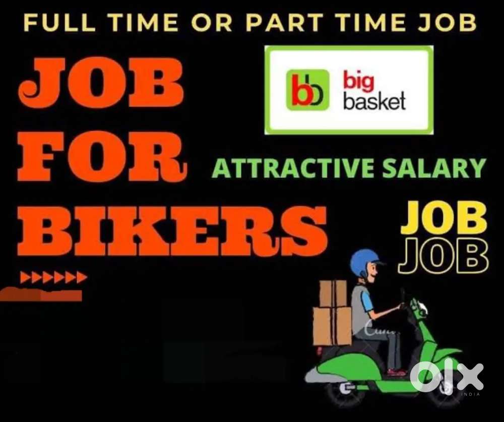 We are Hiring delivery Riders Full time and part Free joining ...