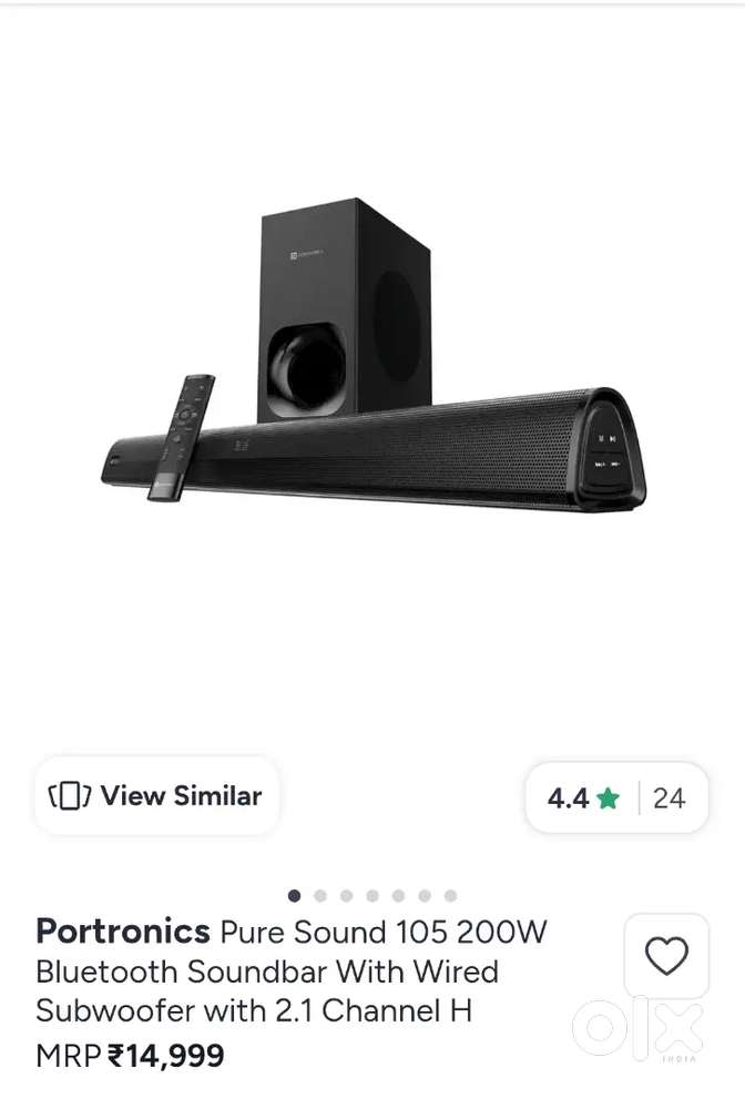 Portronics 105 pure  sound 200w