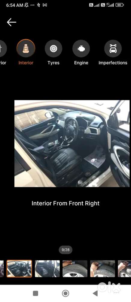 Mg Hector Plus  Haybid 2021 , 7 Seater Petrol 74000 Km Driven