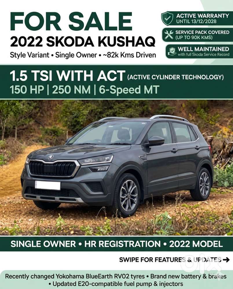 Skoda Kushaq Petrol 2022