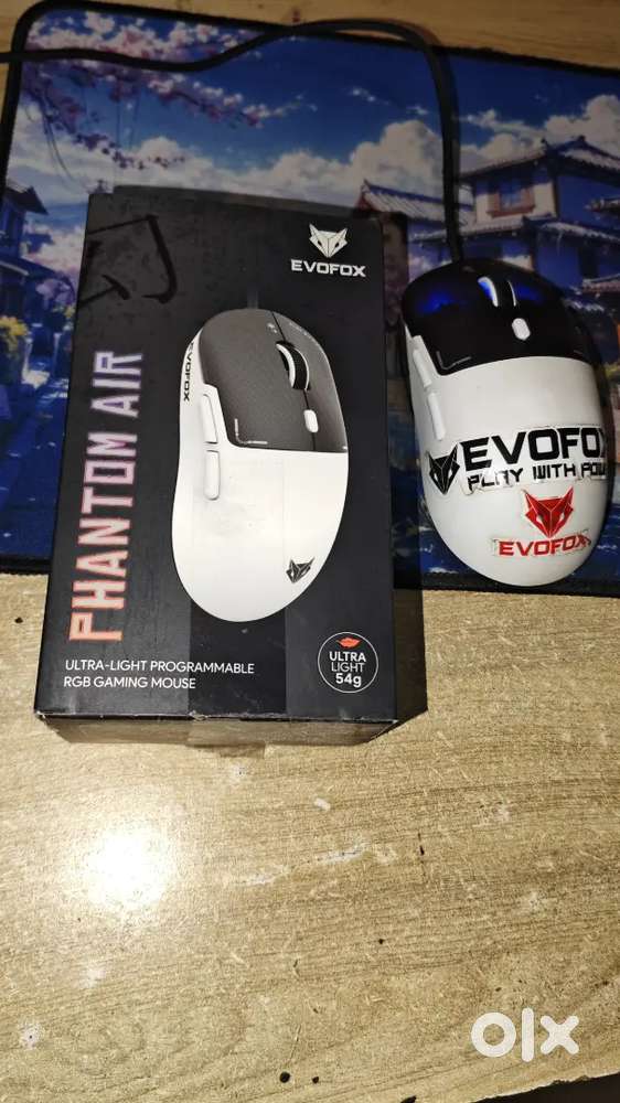 EvoFox Phantom Air Wired Gaming Mouse  Original Box