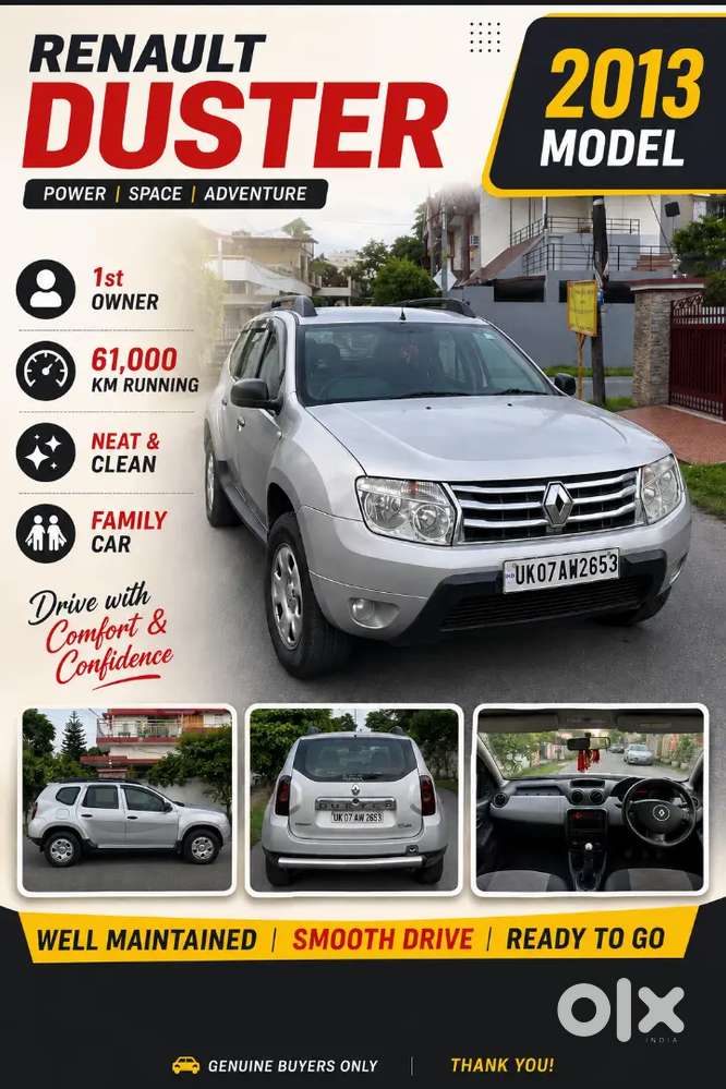 Renault Duster Diesel 2013 Manual