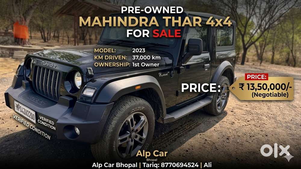 Mahindra Thar Lx Hard Top Diesel Mt 4wd, 2023, Diesel