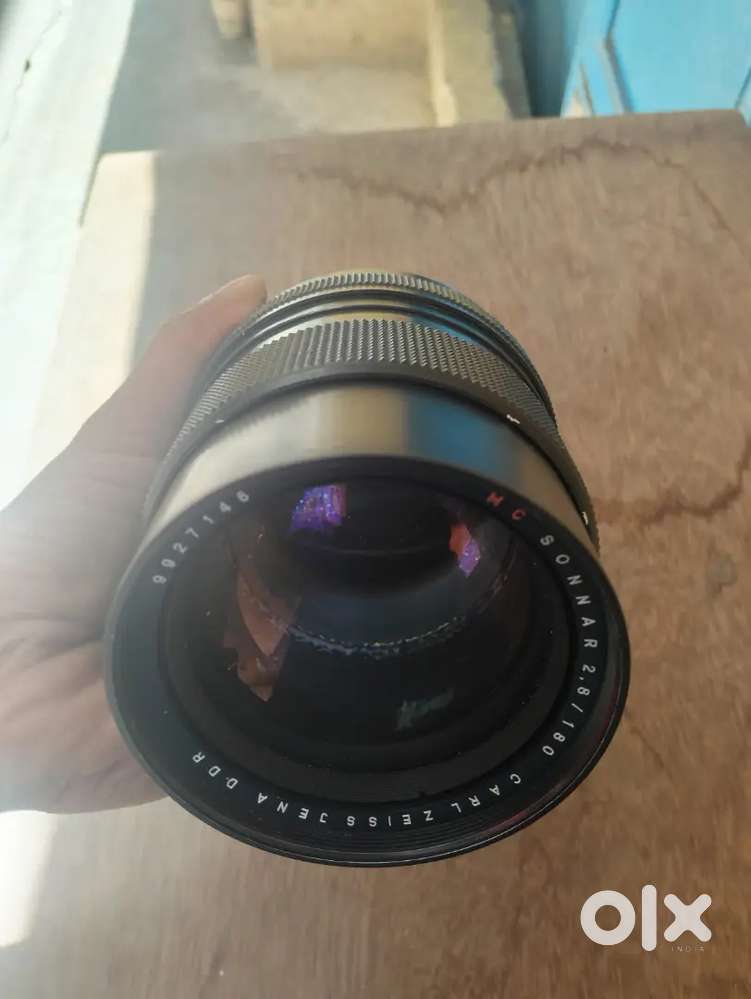 negotiable Carl Zeiss DDR Sonnar 180mm f 2.8 Pentacon mount