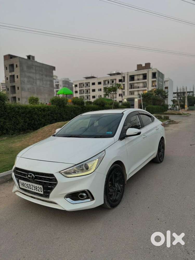 Hyundai Verna 2019 Top Model Sxo Options.