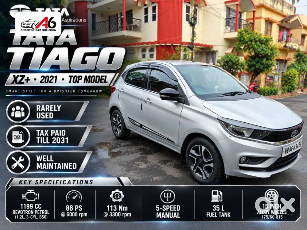 Tata Tiago 1.2 Revotron Limited Edition, 2021, Petrol