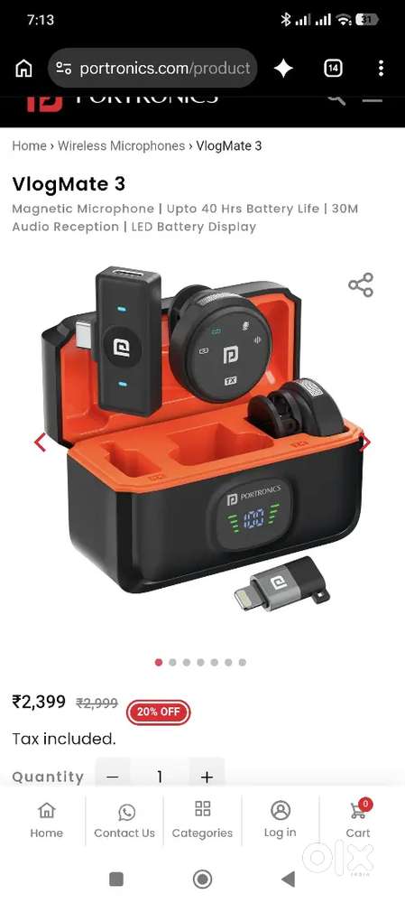 Vlogmate 3 ( Portronics )