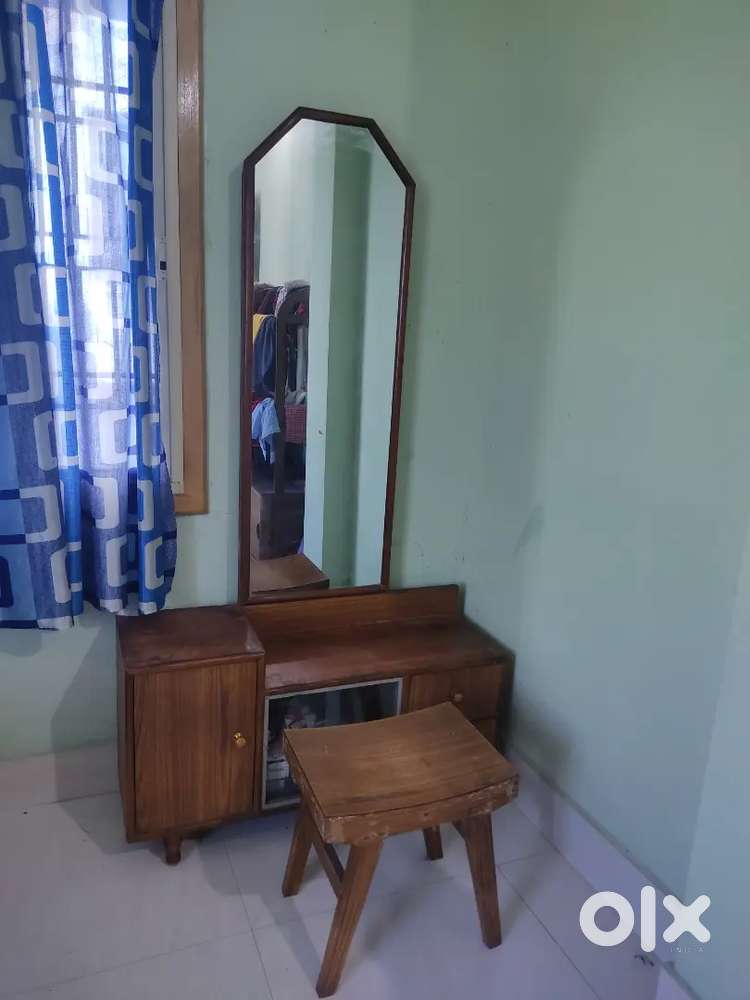 Almirah, Wooden clothes rack dressing table Beds Wardrobes