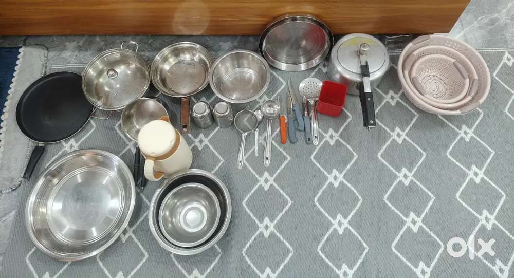Induction Cooktop with Complete Kitchen Utensils Set