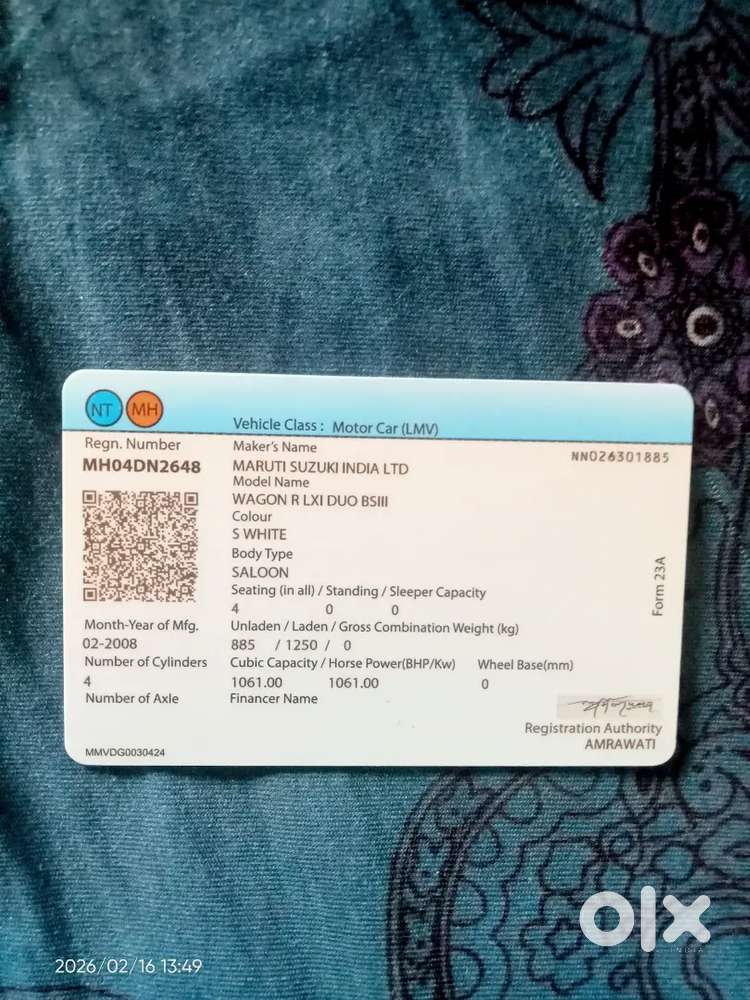 Wagon R 2008/2030.valid Petrol+lpg