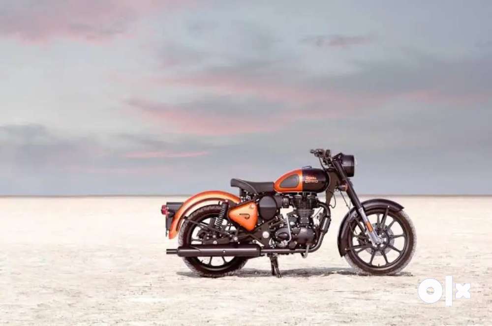 Royal Enfield classic 350 orange Amber Motorcycles 1763535658
