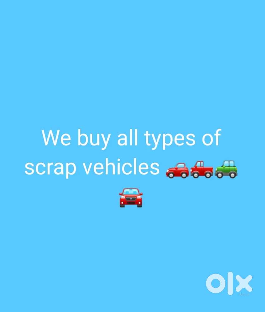We Buy All Types Of Scrap Vehicles