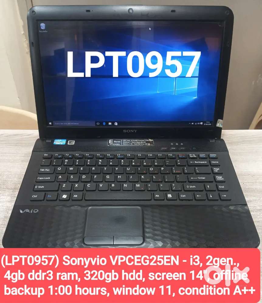 (LPT0957) sony vio VPCEG25EN used laptop