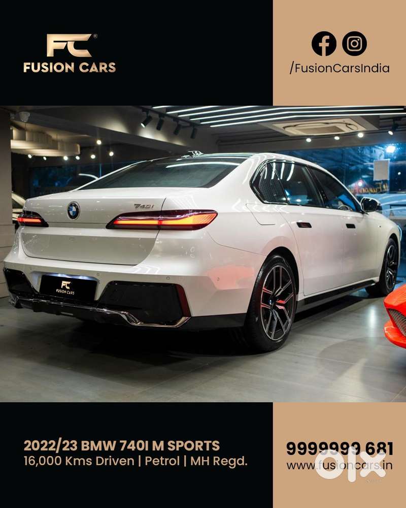 Bmw 7 Series 740i M Sport Petrol Automatic, 2023, Petrol