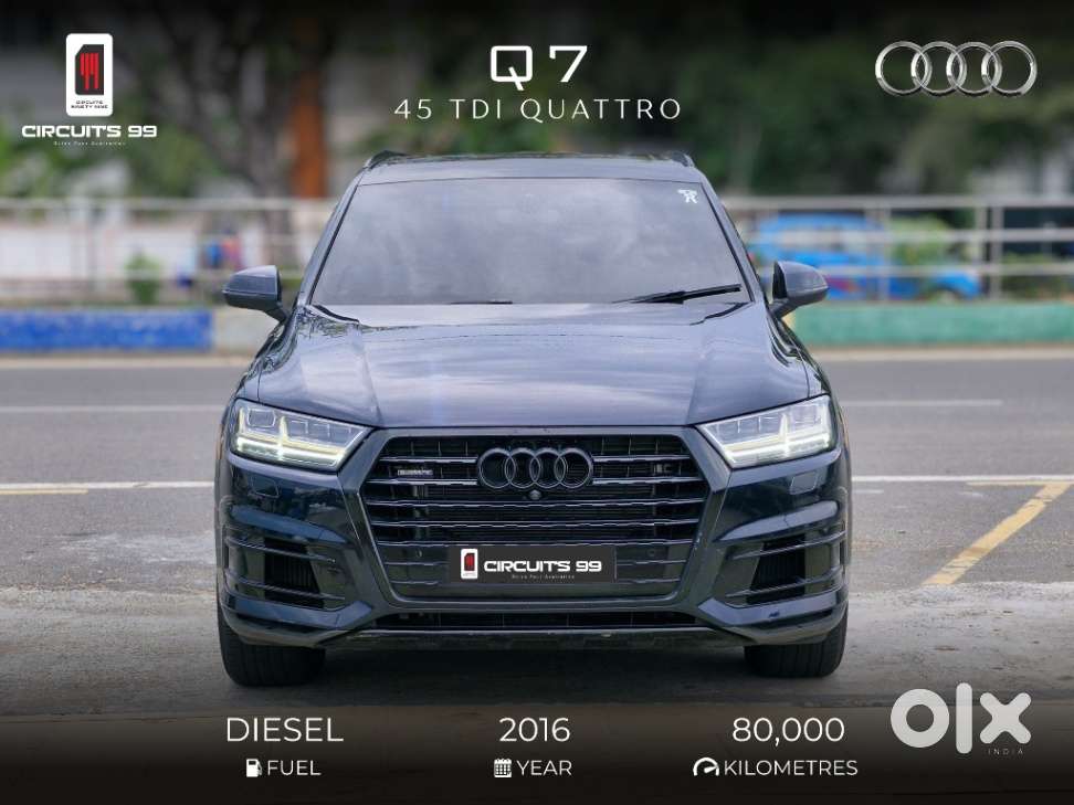 Audi Q7 45 Tdi Premium With Sunroof, 2016, Diesel