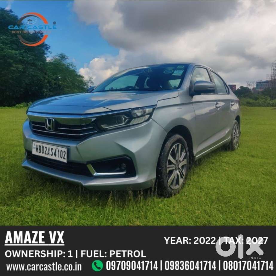 Honda Amaze Vx 1.2 Petrol Mt, 2022, Petrol