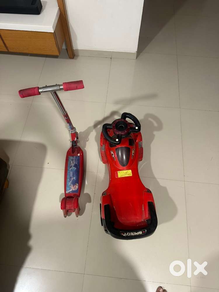Kids Rider and scooter