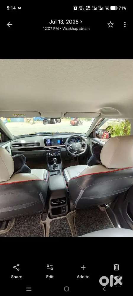 Hyundai Creta Facelift 2025 Petrol 3996 Km Driven
