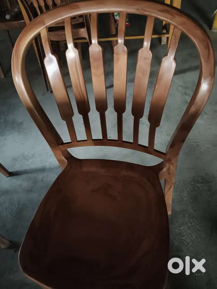 Plastic Chair Vintage Brown Chair Plastic Chairs Other Household