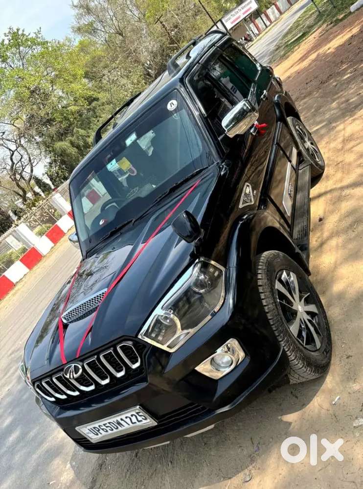 Mahindra Scorpio S7 Black Color 1st Owner  2020 On Record Driven