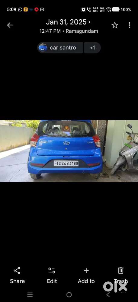 Hyundai New Santro 2018 Petrol 46000 Km Driven